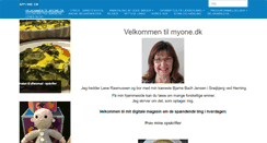 Desktop Screenshot of myone.dk